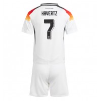 Deutschland Kai Havertz #7 Fußballbekleidung Heimtrikot Kinder EM 2024 Kurzarm (+ kurze hosen)